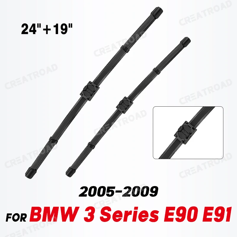 Wiper LHD & RHD Front Windscreen Windshield Wiper Blades For BMW 3 Series E90 E91 323i 325i 328i 335i 328xi 2005 - 2009