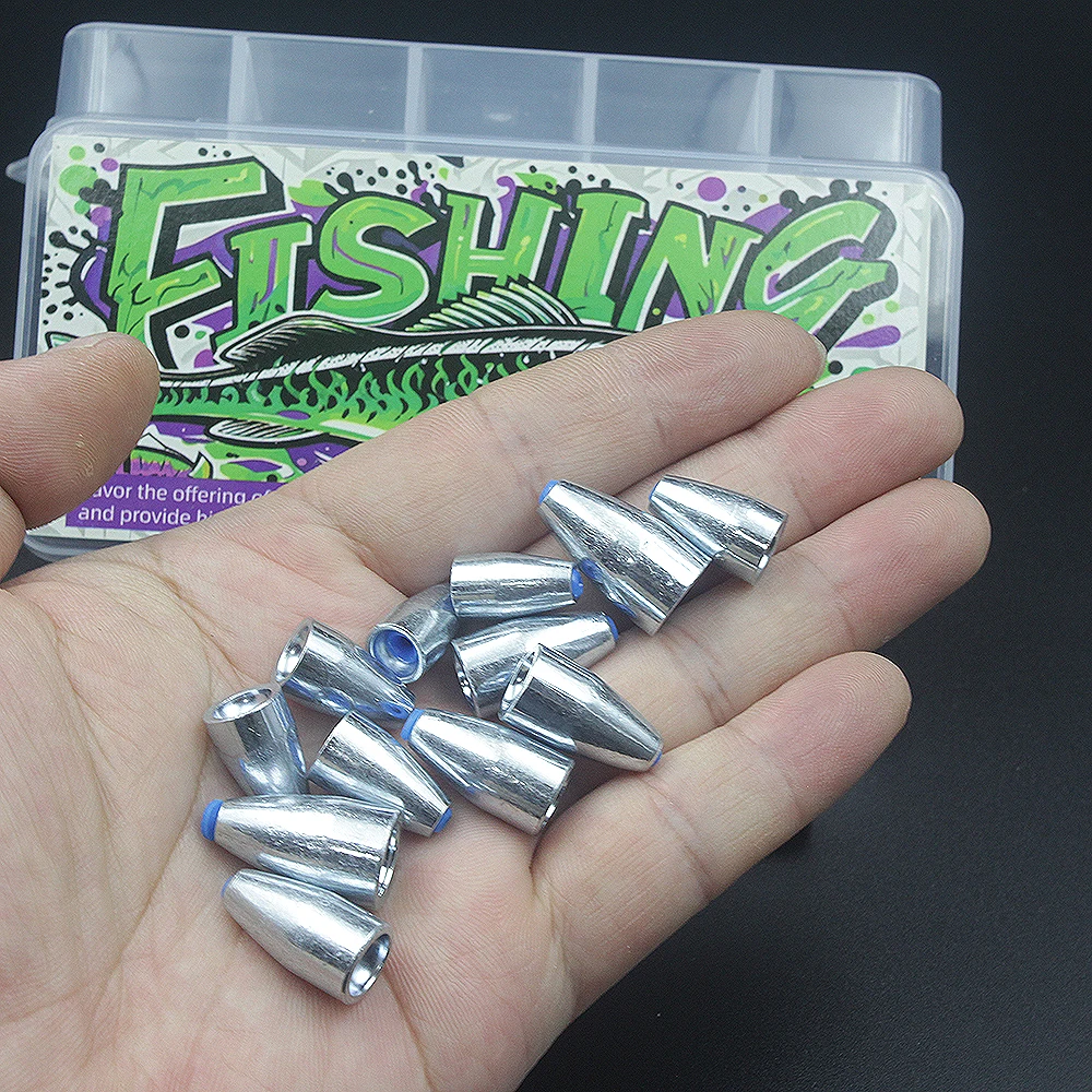 35 Pieces per Box of High-Carbon Steel Precision Fish Pendant Set, Anti-Rust Submersible, Suitable for Texas Carlo Fishing Set