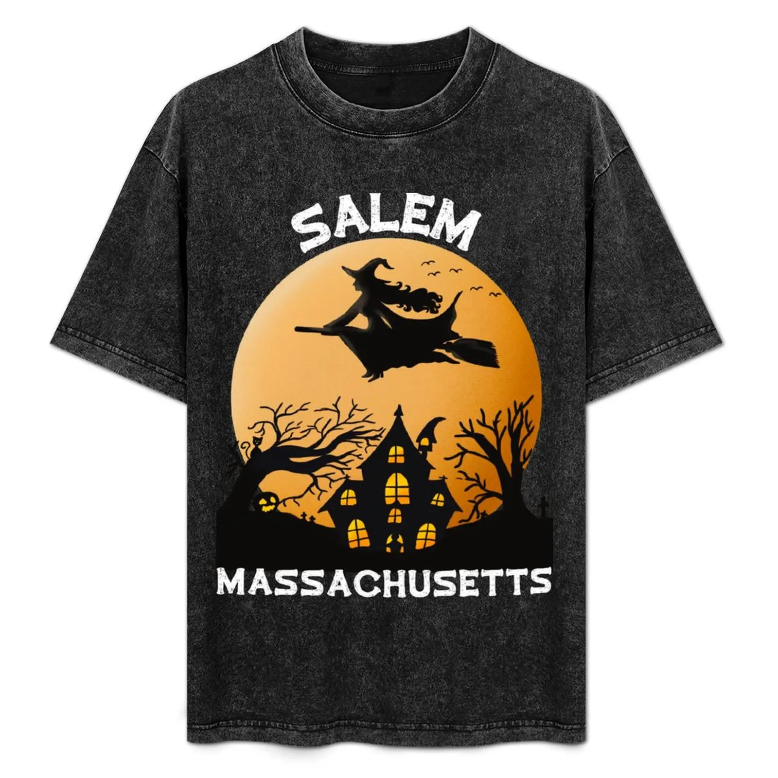 

Salem Ma T-Shirt boys whites oversized customs t shirts for men cotton