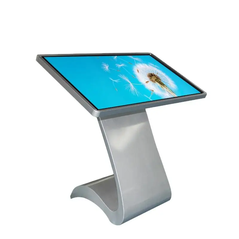 Indoor Network All-in-one Pc Interactive 1920*1080 Touchscreen Panel Floor Stand Kiosk