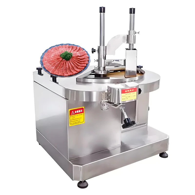 FOODLINE Automatic Meat Cutting Machine Stainless Steel Equipment For Meat Processing Factory Raw Meat Slicing Work