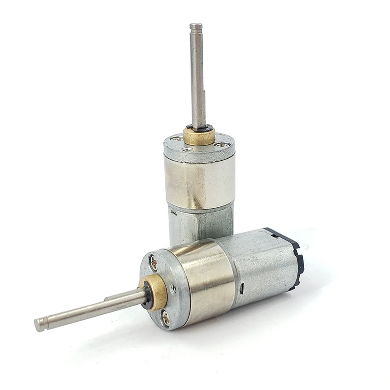 1PC Mini 16mm Gear Motor DC 6V-12V 160RPM Slow Speed Large Torque Long Shaft D-shaft Full Metal Gearbox Micro Geared Motor