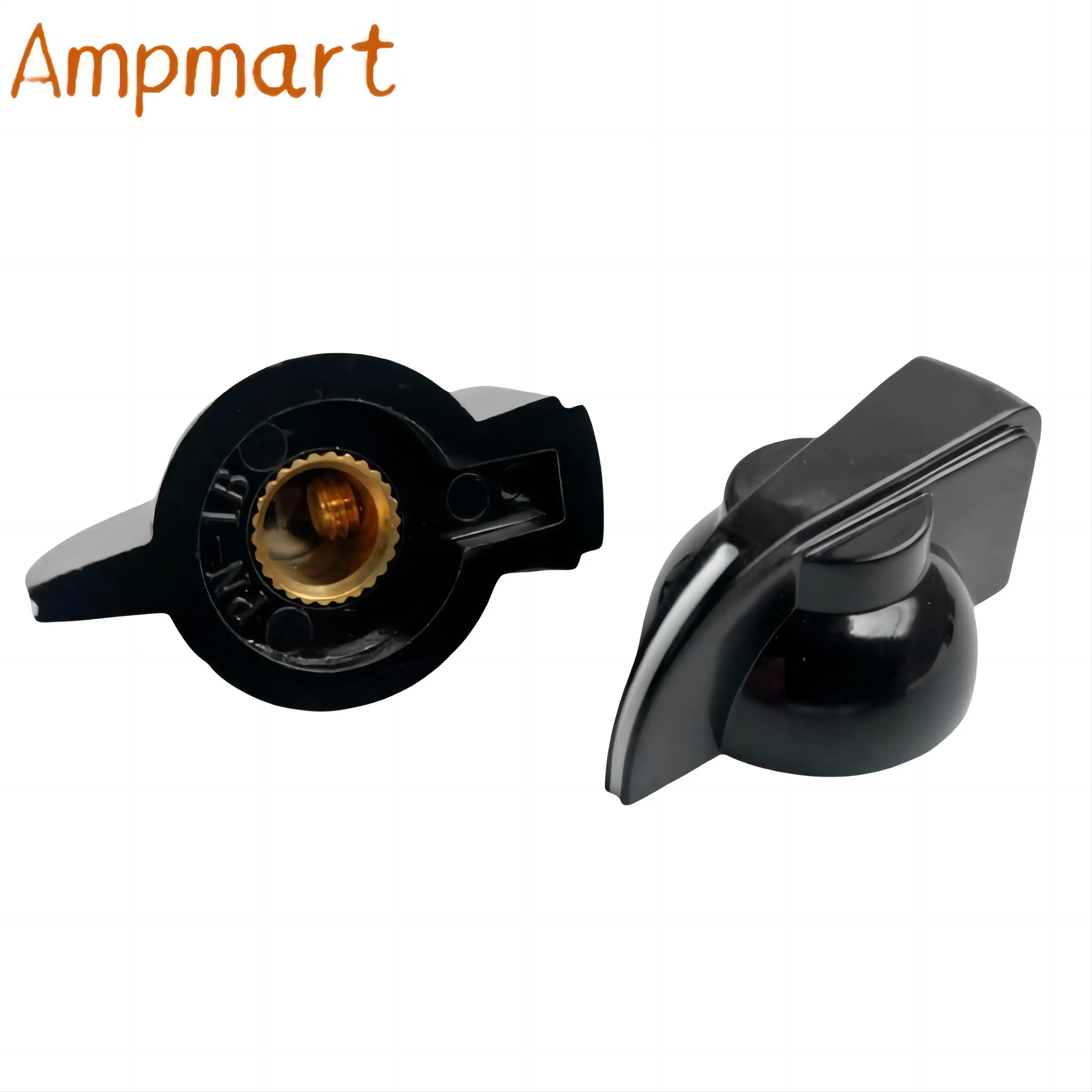 Bakeliet Knop Gitaar Versterker Knop, Cd Hifi Volume Instelknop, Kip Hoofd Knop. Binnengat: 6.4Mm