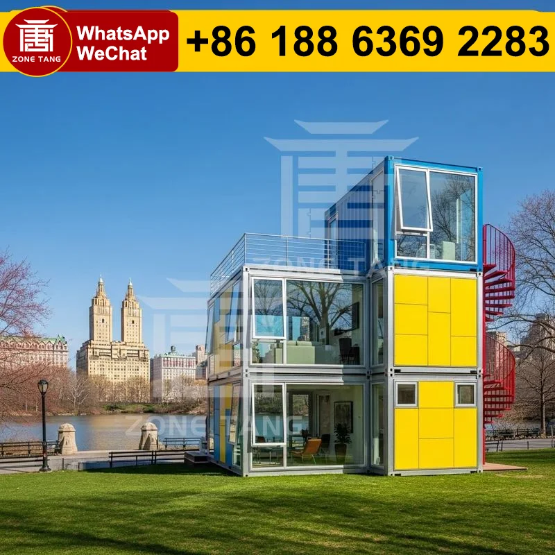 

Двойные широкие дома, влагостойкие, землетрясение, готовые домики, индивидуальный узор, стальная конструкция сельской кабины