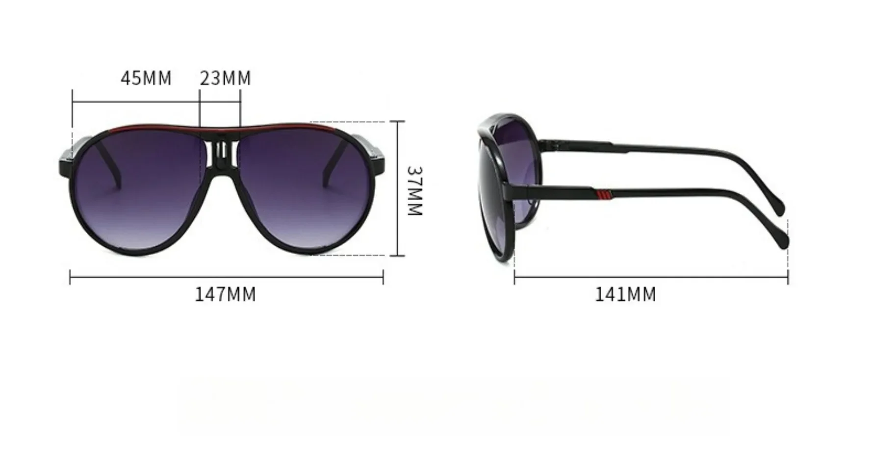 Retro-Sonnenbrille für Outdoor-Sport, ultraleichte Brille, UV400, Luxus-Designer-Sonnenbrille für Herren, Luxus-Brille für Damen, Accessoires – Detail 10