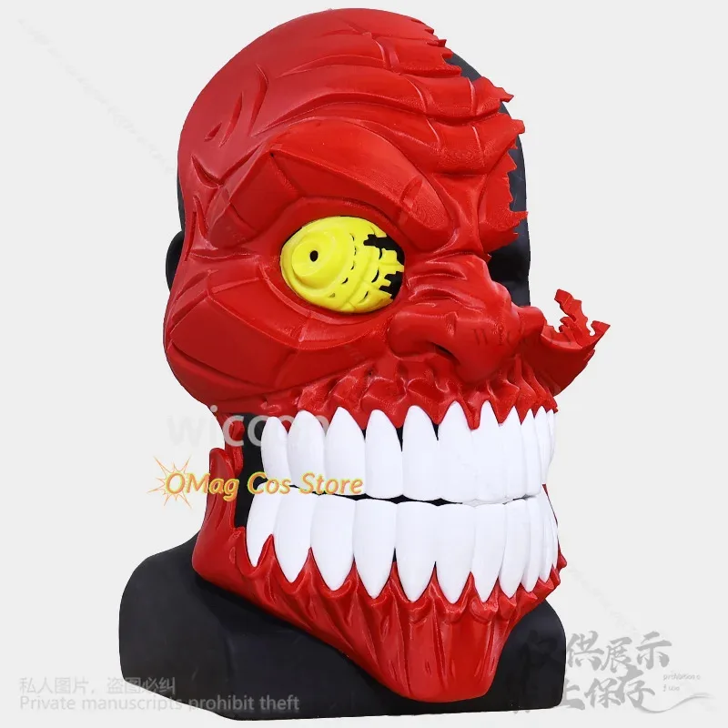 

COSda@Turbo Granny Cosplay Anime Dandadan Costume 3D Mask Printing Base Red Horror Cos For Halloween Christmas 2025 newCOSda@