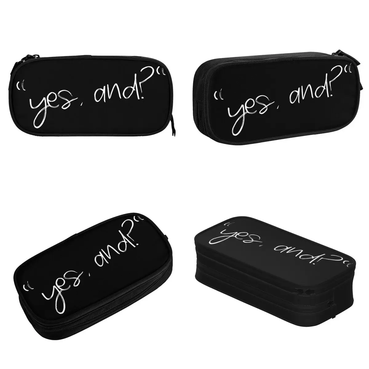 Imagem -02 - Ariana Grande Pencil Case With Zipper Papelaria Escolar e de Escritório Grandes Bolsas de Armazenamento para Estudantes Sim e Álbum Músicas Turnê 2024