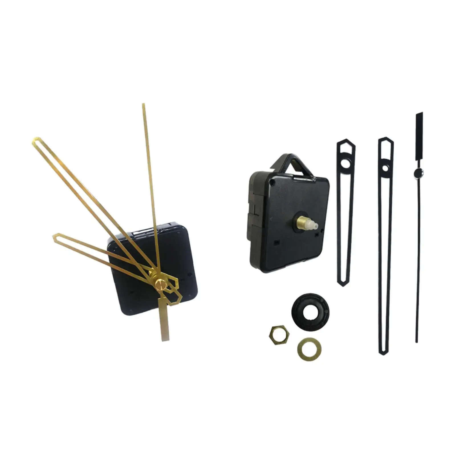 Replacement DIY Silent Quartz Clock Mechanism Shaft 13mm Thread 6mm for Three dimensional Embroidery Clock Professional Sturdy