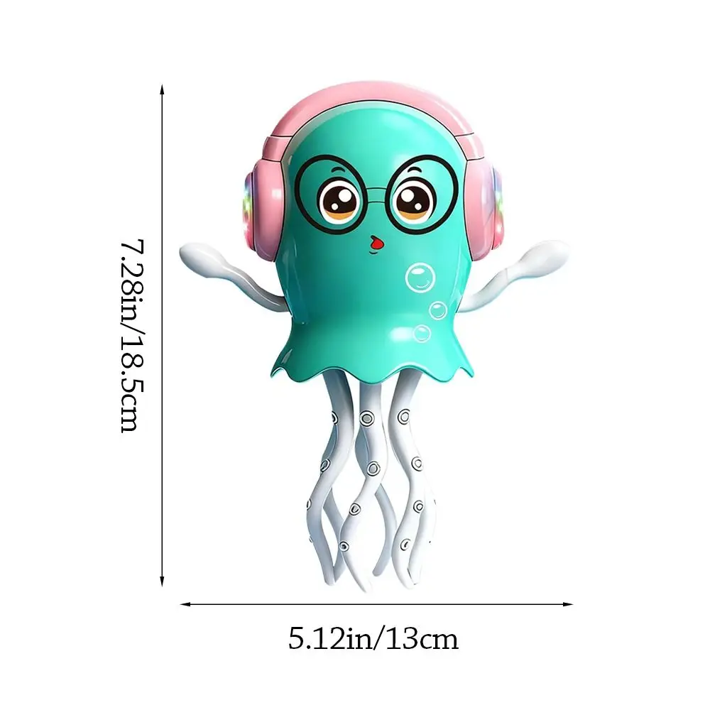 Magic Inertia Dancing Octopus Toy Clockwork Automatic Obstacle Sensor Auto-Dance Octopus Toys Crawling Dancing