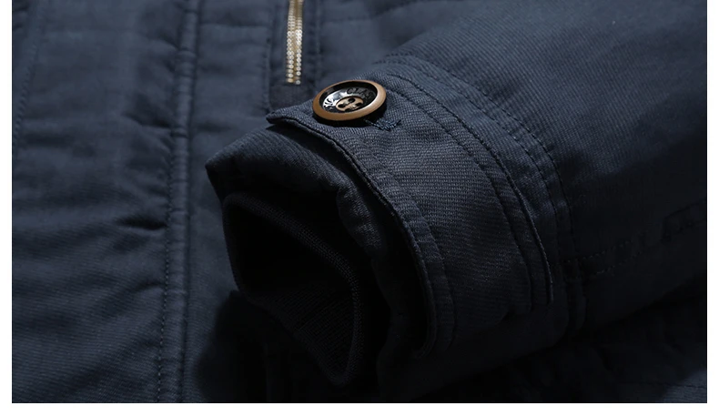 Men Winter New Windproof Hooded Thick Fleece Warm Parka Men Fashion Brand Coat Men Classic Casual Parka Jacket Men Size 6XL