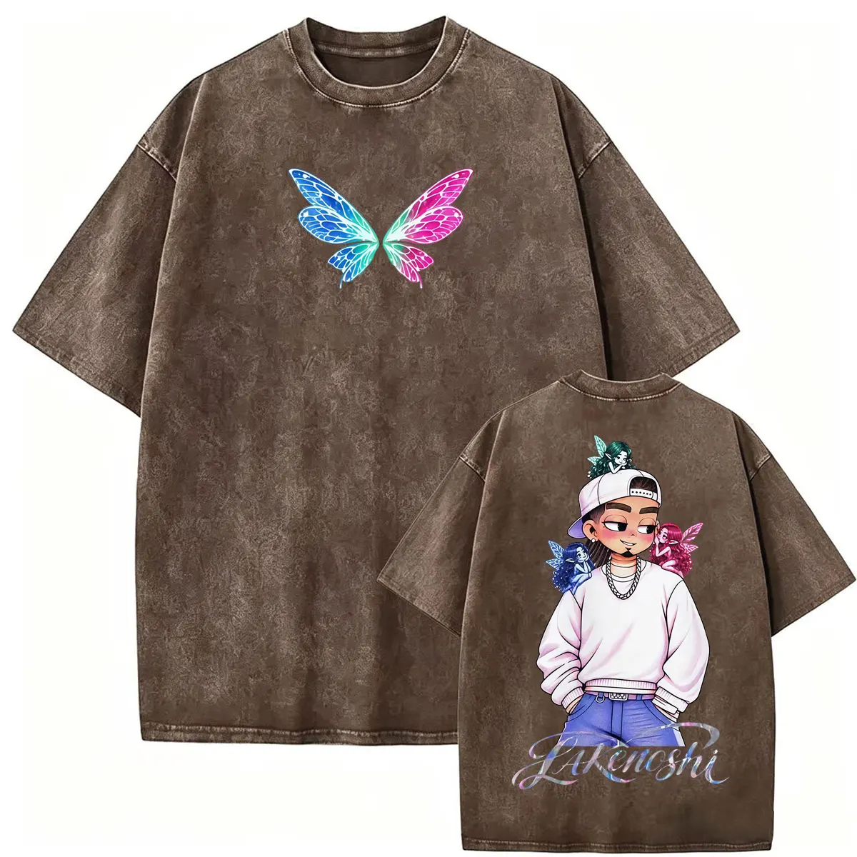 Vintage Washed Omar Courtz Por Si Manana No Estoy Tour T-Shirts Herren Damen Mode Ästhetisches T-Shirt Streetwear Oversized T-Shirt – Detail 20