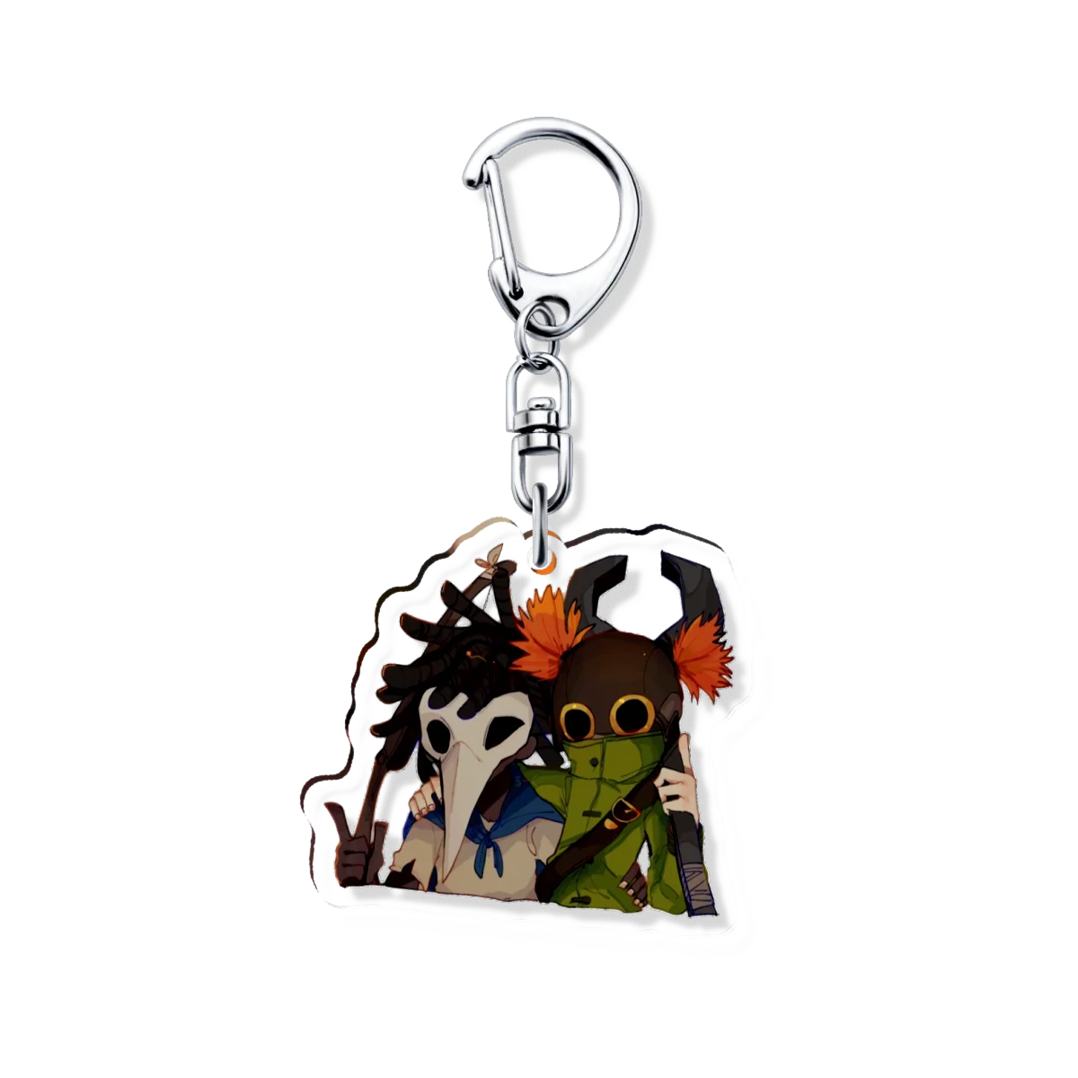 ليتل كابوس الاكريليك جميل المفاتيح مجوهرات أصدقاء شنطة هدايا سحر كيرينغ تذكارية مفتاح سلسلة قلادة لعبة الصلة المنتج