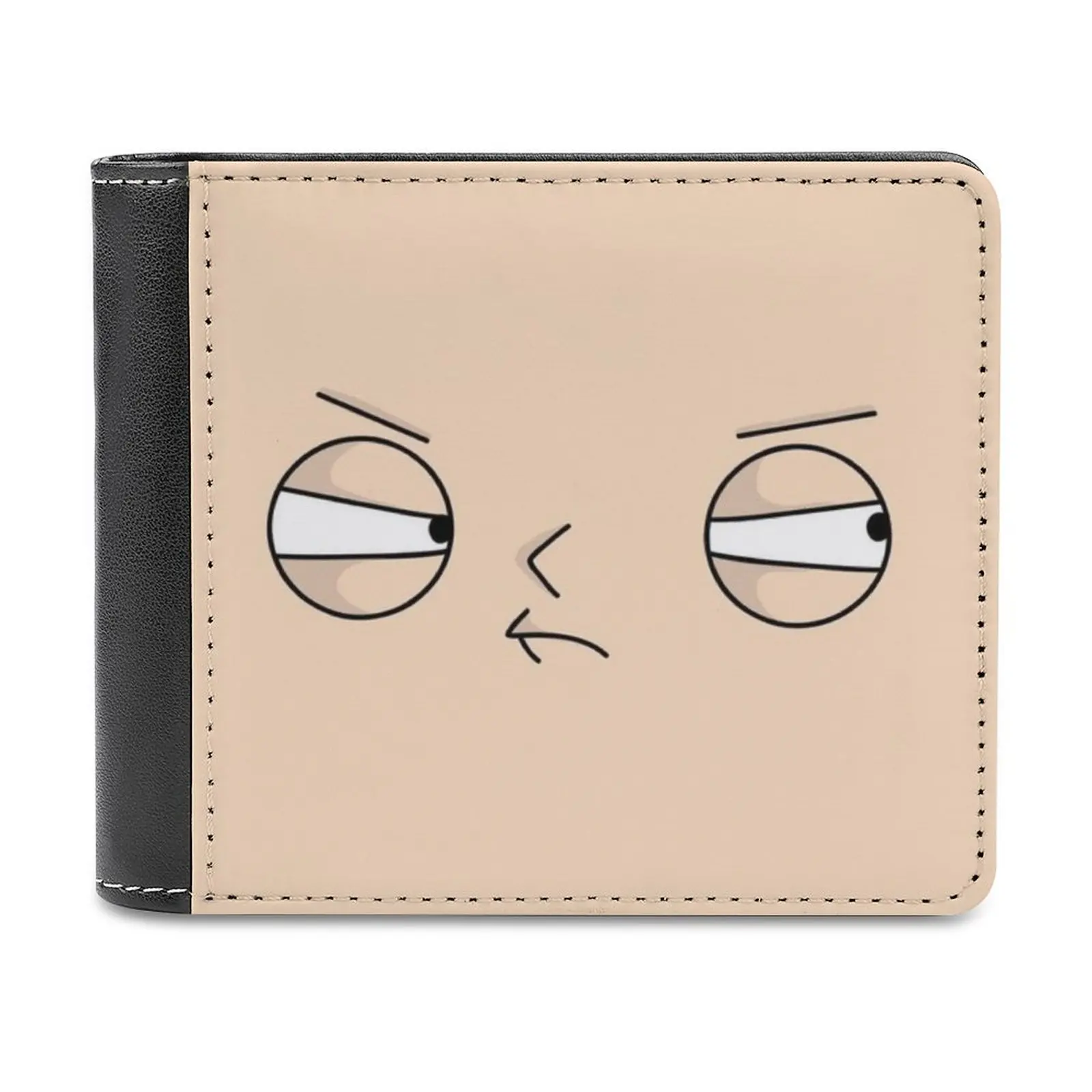 Stewie Griffin Men'S Wallet Leisure Travel Lightweight Portable Wallets Short Style Male Purse Stewie Personalized Wallet