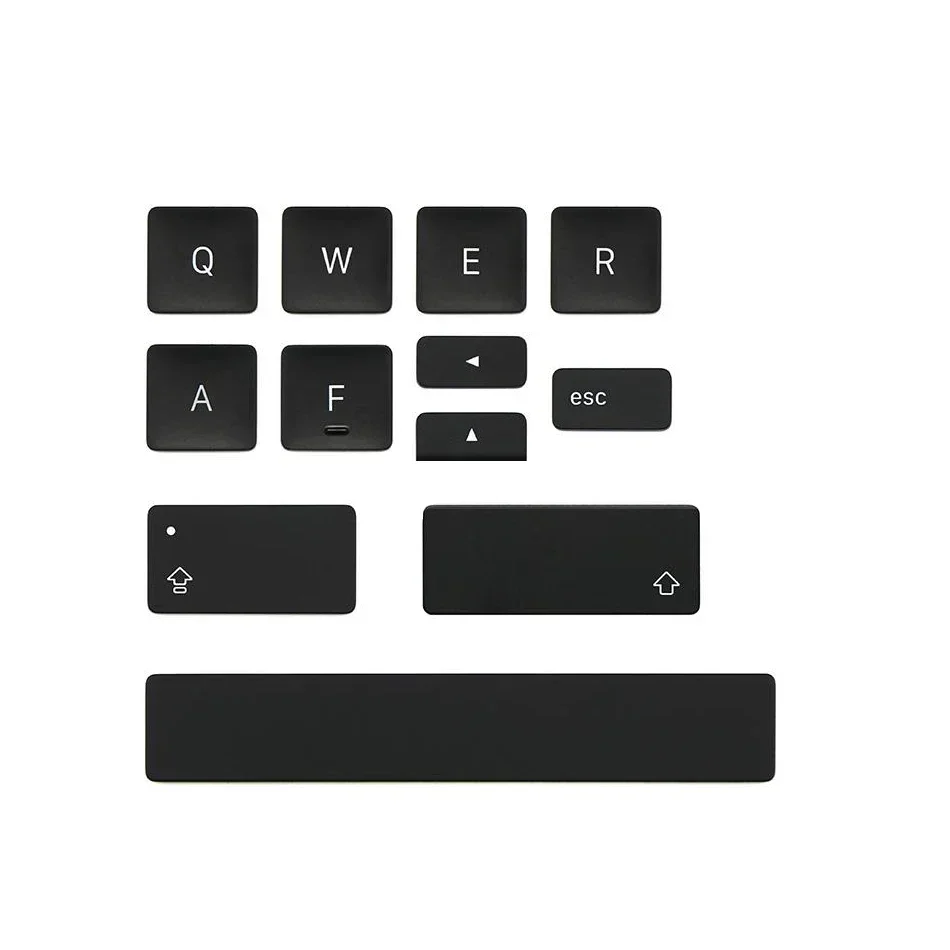 Ersatztasten für MacBook Pro 13 16 A2141 A2251 A2289 US-Layout QWERTY Ersatztasten für MacBook Pro 13 16 A2141 A2251 A2289 US-Layout QWERTY