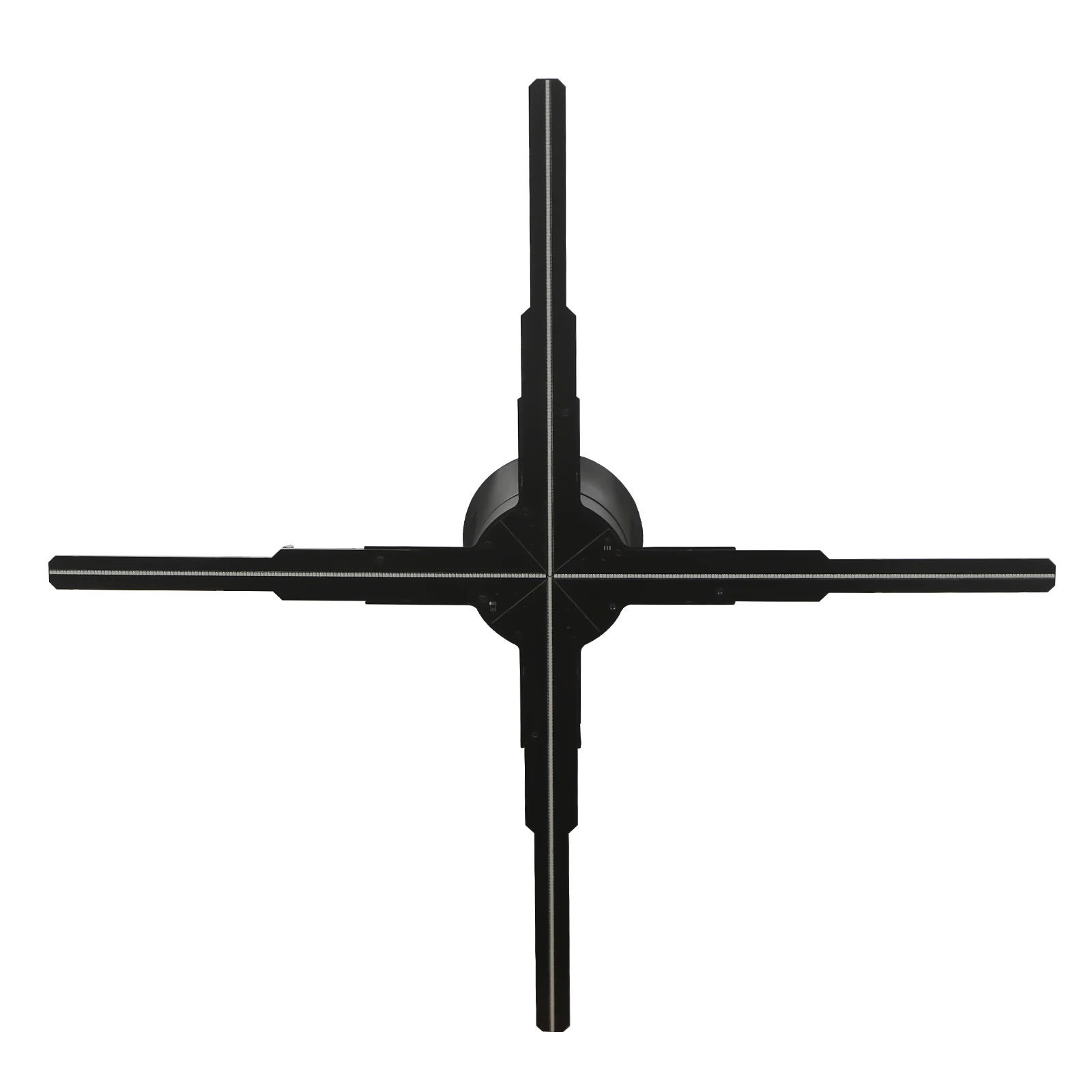 20W Wandmontierter LED-Hologramm-Ventilator mit Fernbedienung, 3D-Hologramm-Werbedisplay für Ausstellungen und Partys