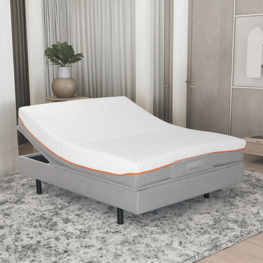 

Adjustable the Best Bed Intelligent Foldable Memory Foam Mattress for the Electric Bed