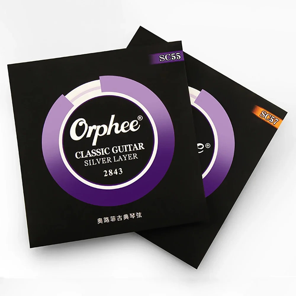 Orphee SC Series Classic Classical Guitar Strings Imported Clear Nylon Silver Plated Wire Strings Guitar Accessories