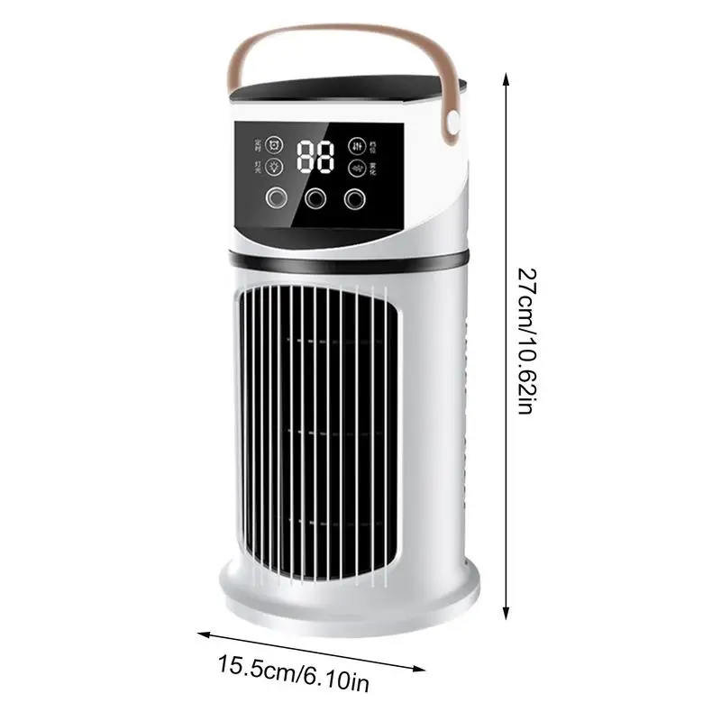 Portable AC Personal Air Cooler Fan Evaporative Cooling Ac Unit Personal Cooler For Desktop Room Car Bedroom Office Camping Tent - view 6