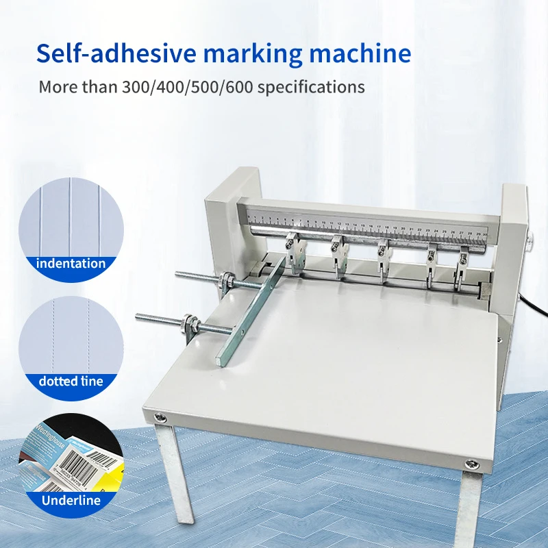 For A4 indentation dotted line machine self-adhesive scratching die-cutting machine label paper cutter