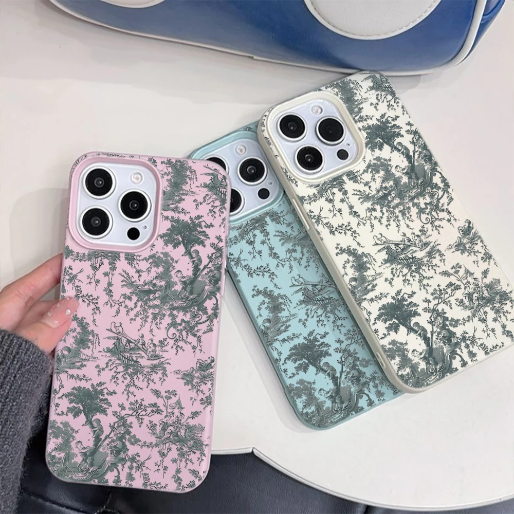 Floral Horse Phone Case For Samsung A05S A06 07 15 16 34 35 53 54 55 S23 24 25 Ultra S24 FE A17 26 36 56 Protective Leather Case