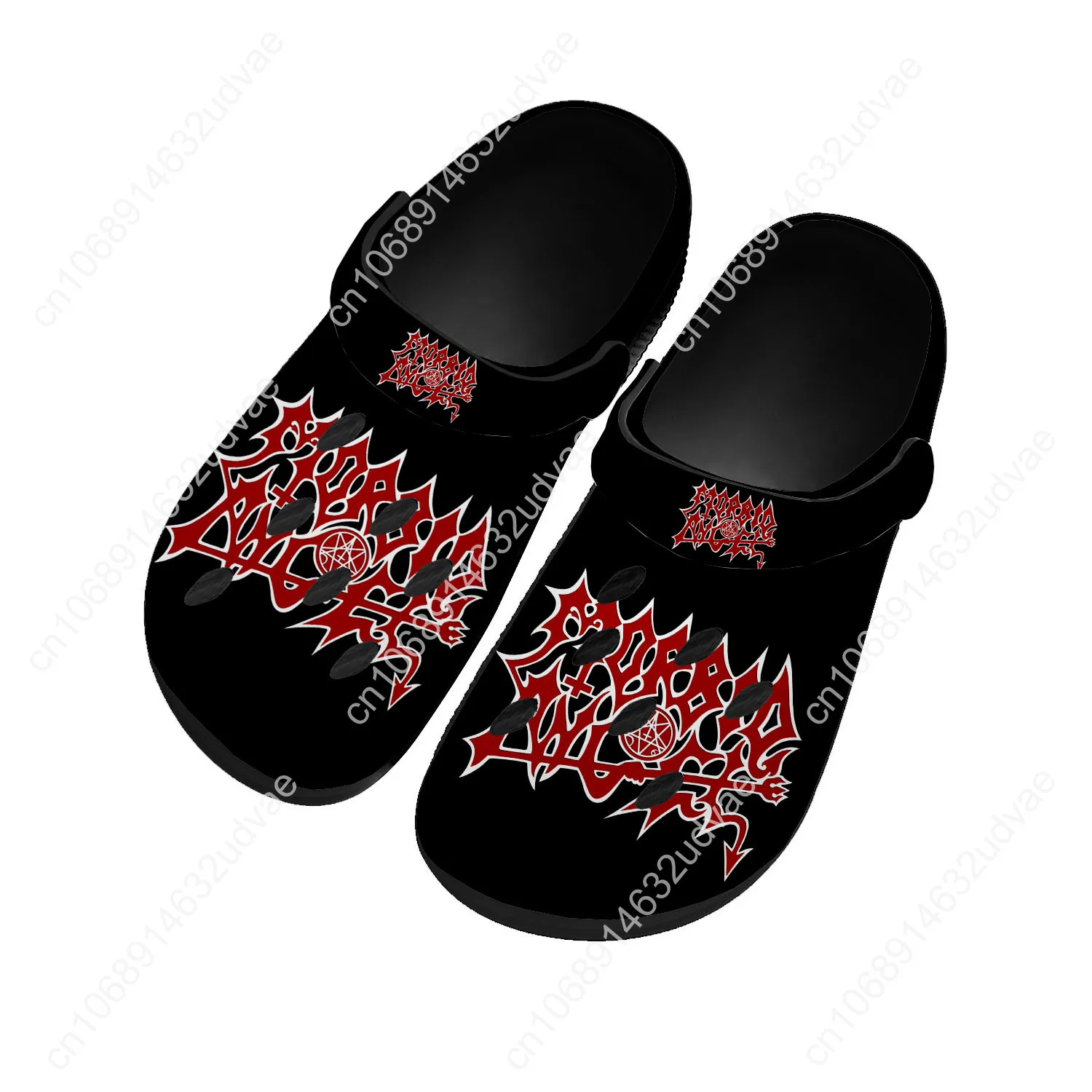 Morbid Angel Water Shoes Mens Womens High Quality Fashion Home Garden Clogs Customizd Sandals Beach Breathable Hole Slippers