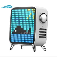 Pixel Wireless Bluetooth Speaker Weather Clock Alarm Clock Mobile APP Control Audio tivoo max