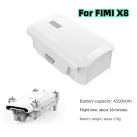 2PCS 11.4V 4500mAh Smart Drone Battery for FIMI X8 SE 2022 V2 with 33 minutes of flight time for X8SE Drone Accessories 18650.00