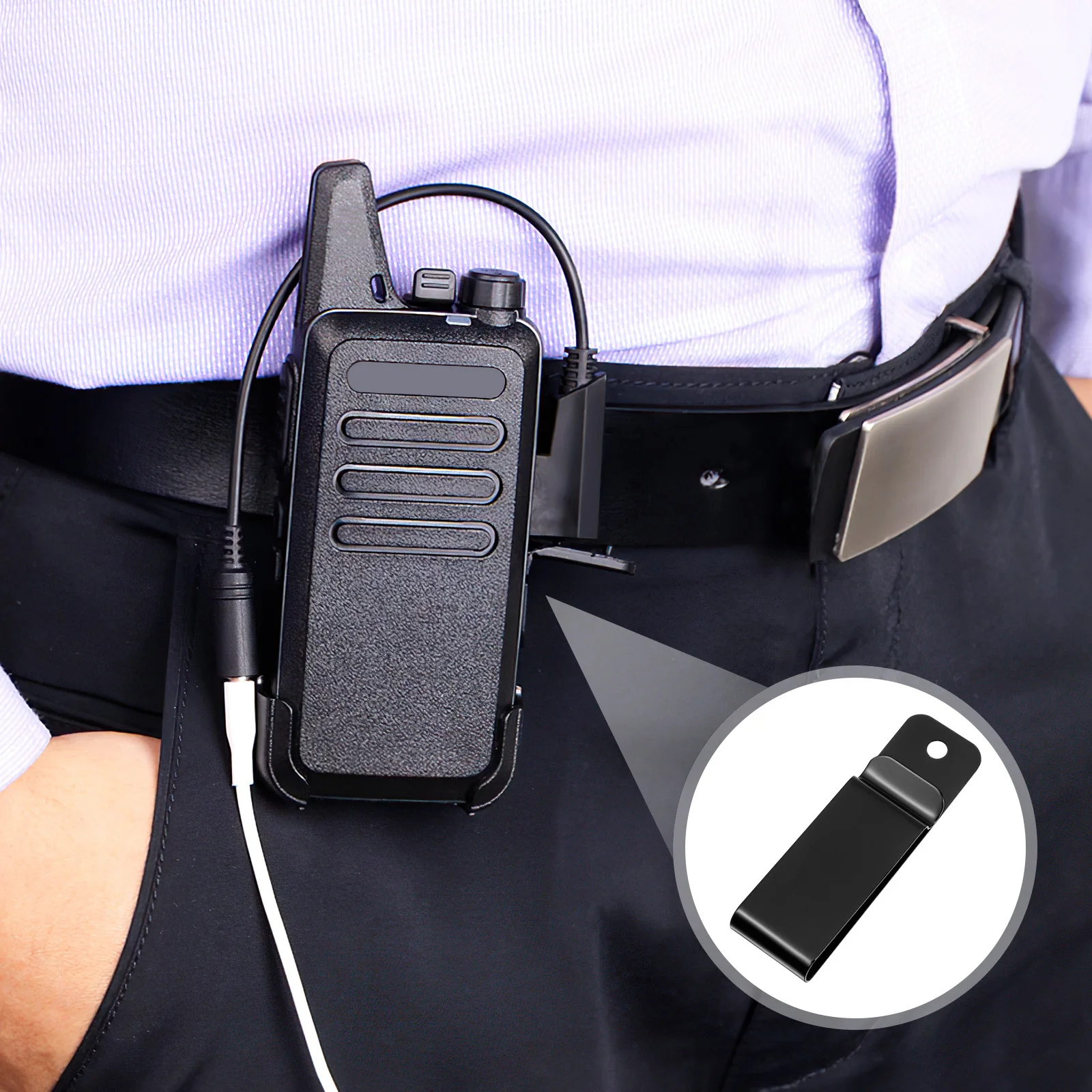 10 قطعة مشبك حزام معدني مقاطع الحديد المدسوس للأغاد الحقائب الخصر أربطة حقائب لوازم الأجهزة حزام النشاط في الهواء الطلق #4