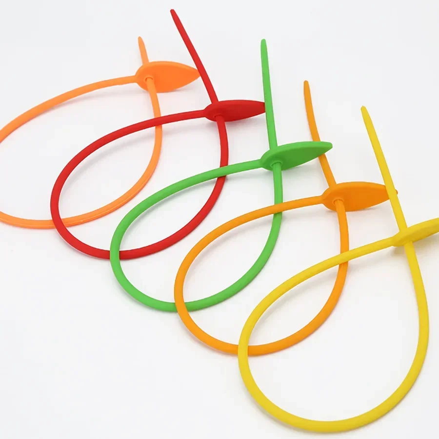 10pcs Food Bag Clip Silicone Bag Ties Cable Management Zip Tie Twist All-purpose Multi-use Bag Clip Bread Tie Food Saver