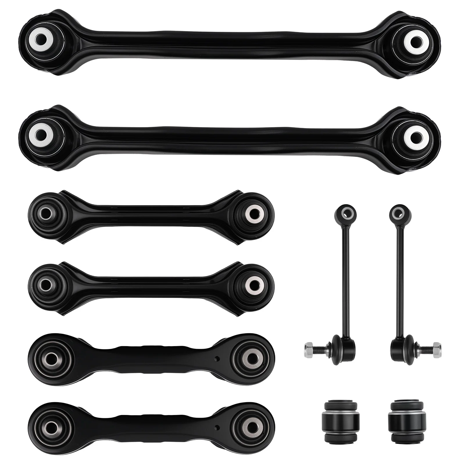 Maxpeedingrods Suspension Kit 10x Rear Control Arm Bearing Wishbone Of The Axle For BMW 1 3 E81 E82 E87 E88 E90 E91 E92 E93