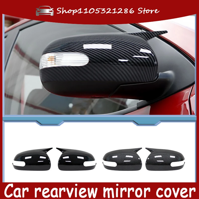 For KIA K3 Forte Cerato Ceed 1 2009-2013 Car Replacement Rearview Side Mirror Cover Wing Cap Exterior Sticker Door Case Trim