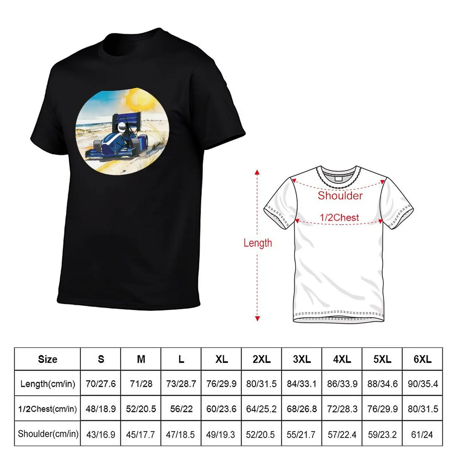 Formula Student with elipse beach background T-Shirt boys animal print vintage clothes mens t shirt graphic