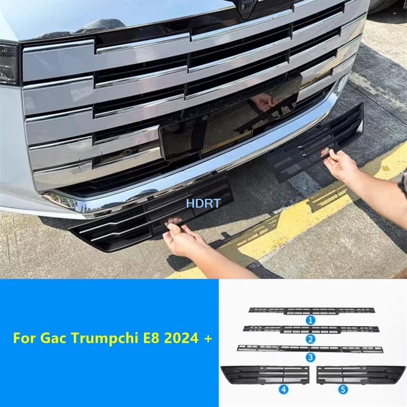 

Car Styling Insect Proof Net Body Kit For Gac Trumpchi E8 2024 + Front Bumper Water Tank Insert Racing Grills Cover Accessories