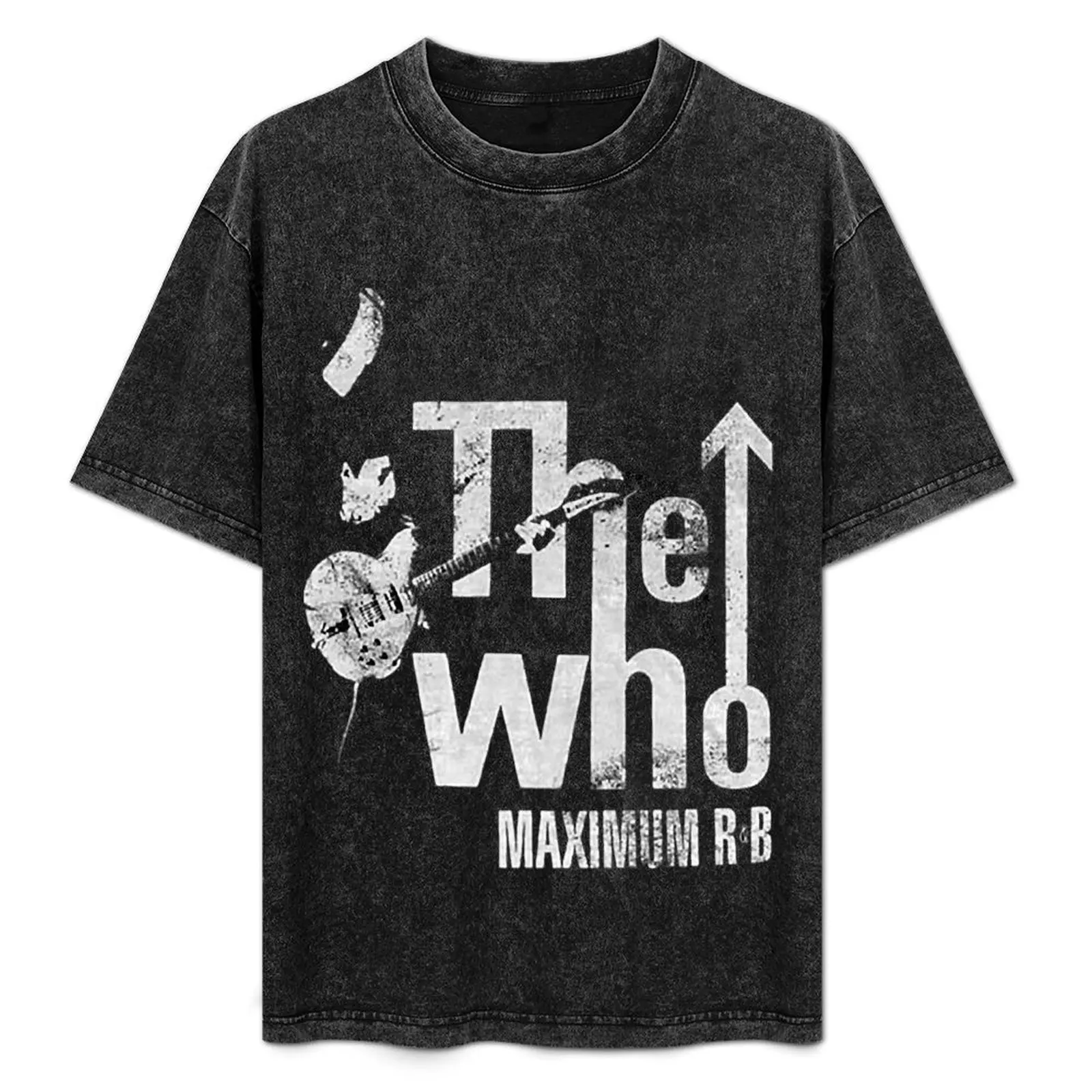 

The Who Maximum R&B Pete Townshend Rock Official Tee Classic T-Shirt Sun Protective Outdoor Tee Top