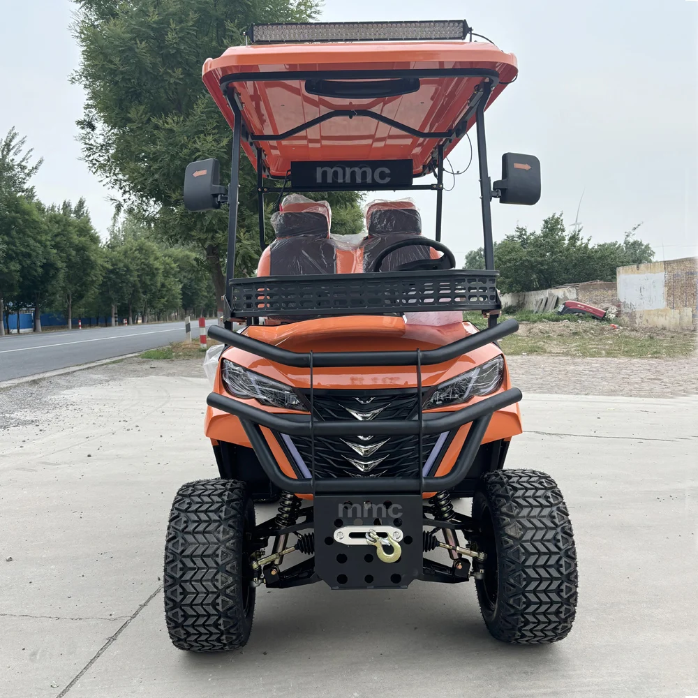 Carrito de Golf de litio de alta calidad, carrito eléctrico de caza de 2, 4 y 6 plazas, personalizado, Evolution, 2024