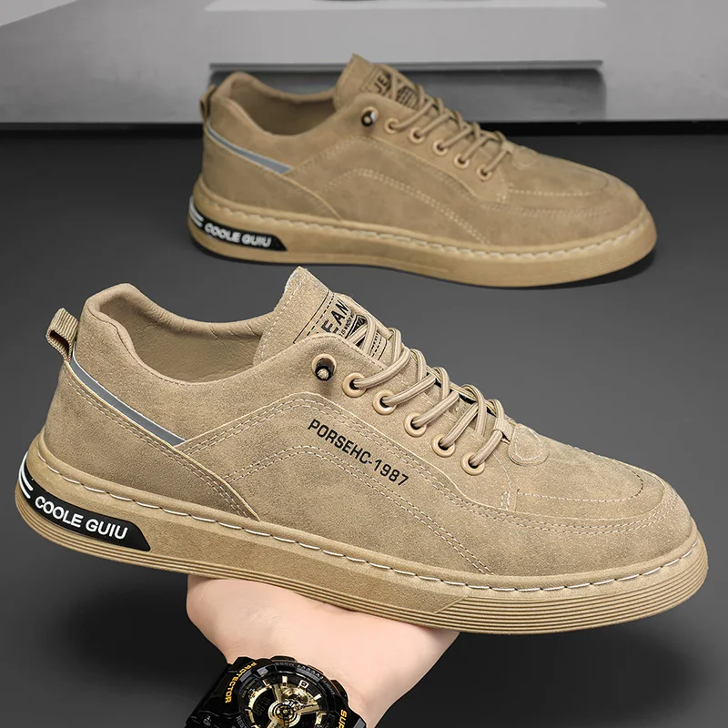 

2025 Модные мужские кроссовки Viral — массивная подошва в гонконгском стиле, увеличивающие рост, дышащие, удобные, для ежедневных поездок на работу