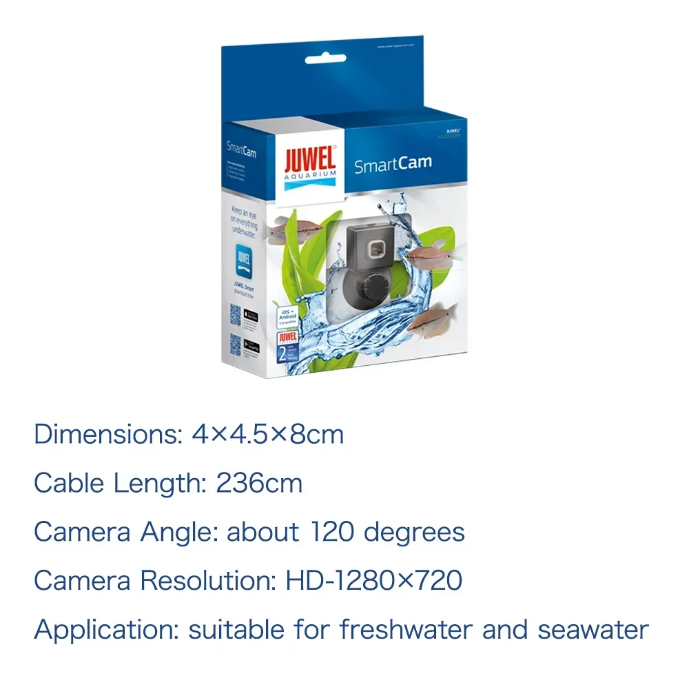 جديد SmartCam كامل HD كاميرا خزان الأسماك عرض عن بعد المنزل الحيوانات الأليفة شاشة حوض السمك HD كاميرا لاسلكية مقاومة للماء أندرويد/iOS WIFI Contr #6