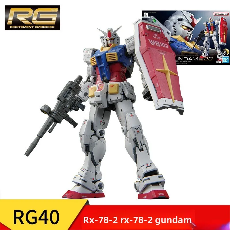 

Gundam Model RG Attack Freedom Unicorn Red Heresy Model Kit Angel Wings Sacred Seahorse Origin 2 Action Model Collectible Toy