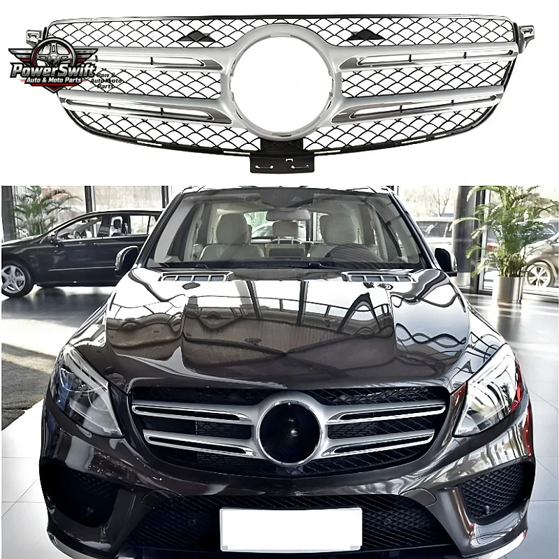 Suitable for Mercedes-Benz W166 ML350 ML400 Modified to GLE320 GLE400 Surround Front and Rear Bumpers Old to New Model