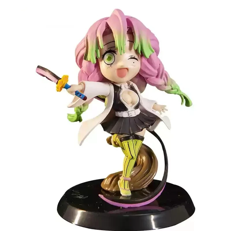 Figurine d'action Demon Slayer, Kamado, Tanjirou, Tomioka Giyuu, Oke Roji Mitsuri, version Q, modèle d'ornement de renforcement, cadeau de décoration de bureau