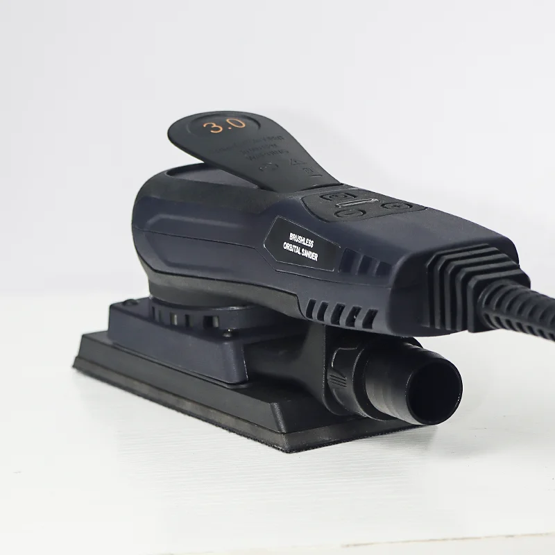 Random Orbital Sander Brushless 350W 3A Multi-function Variable Speed Electric Corded Orbital Sanders Machine Polishing