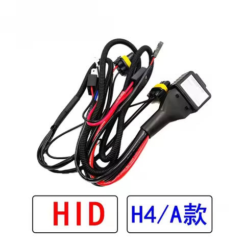 H4-2 H4 Relay Cable H4 Controller Wiring Lighting System 35W 55W For H1 H3 H7 H11 9005 9006 Xenon Headlights Harness