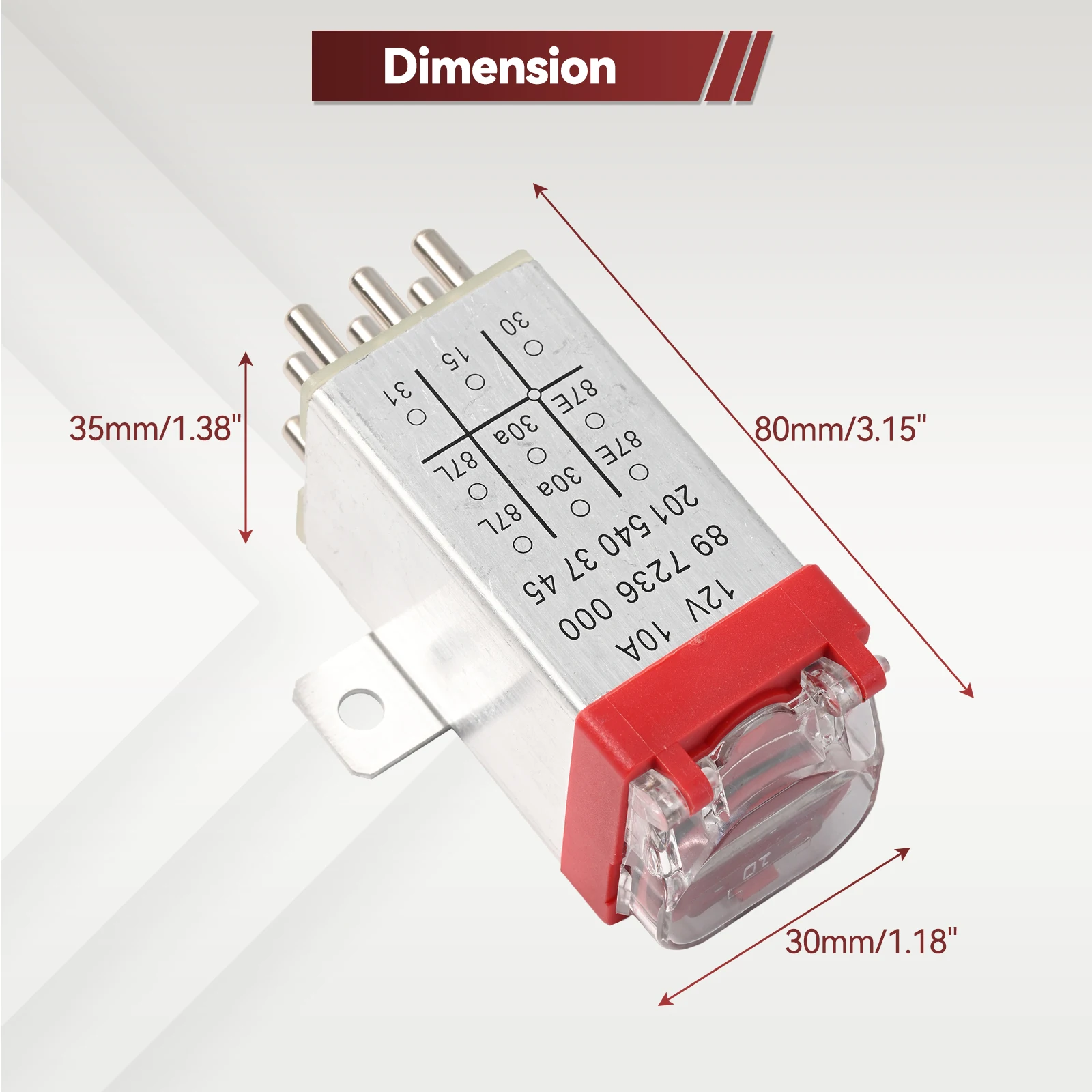 Car Auto Overload Protection Relay 2015403745 For Mercedes For Benz R107 R129 W201 W124 W126 1984-1997 Overvoltage Accessories