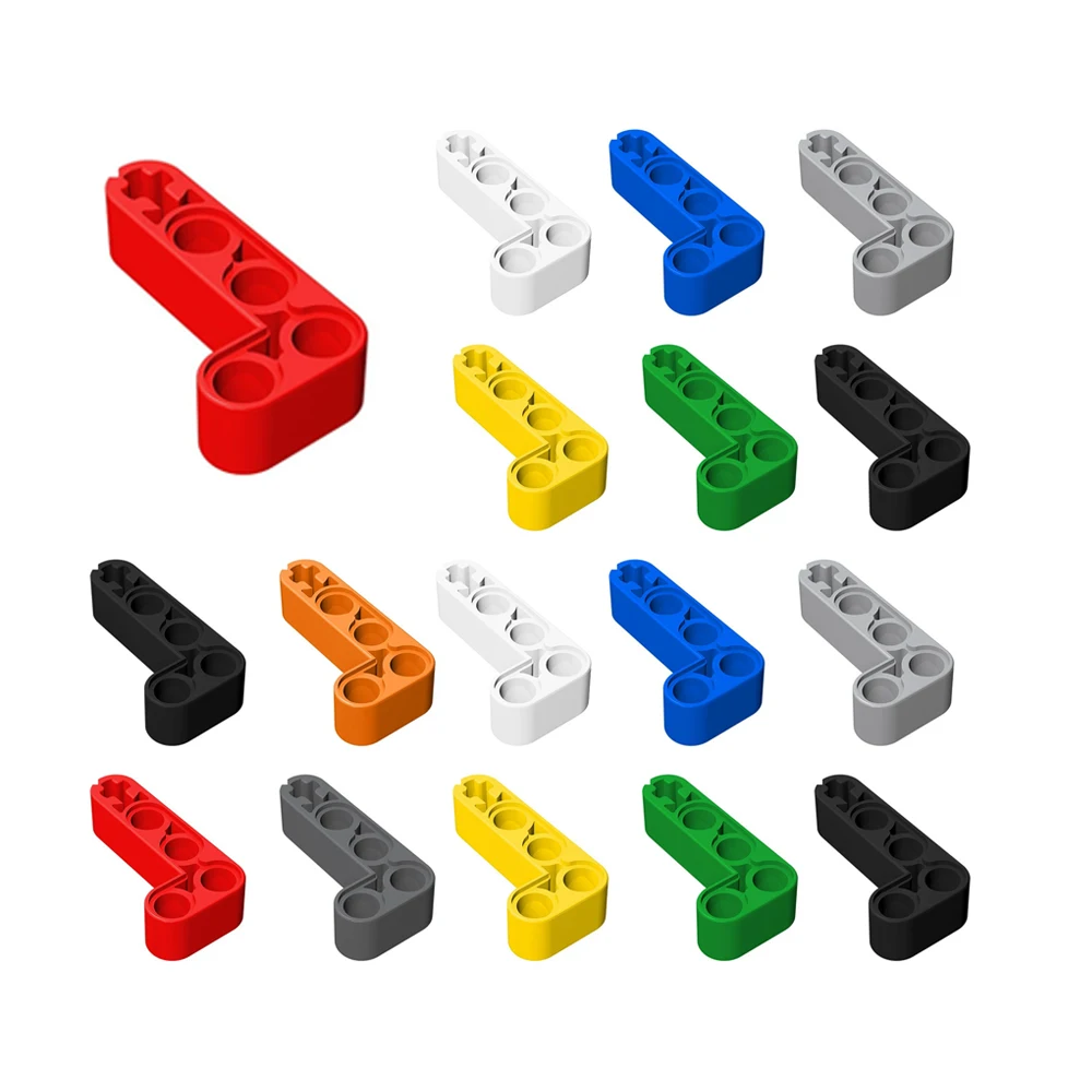 

60pcs 32140 Bricks Modified Bent Thick L-Shape 2x4 Building Block Toy Compatible Educational Gift DIY MOC