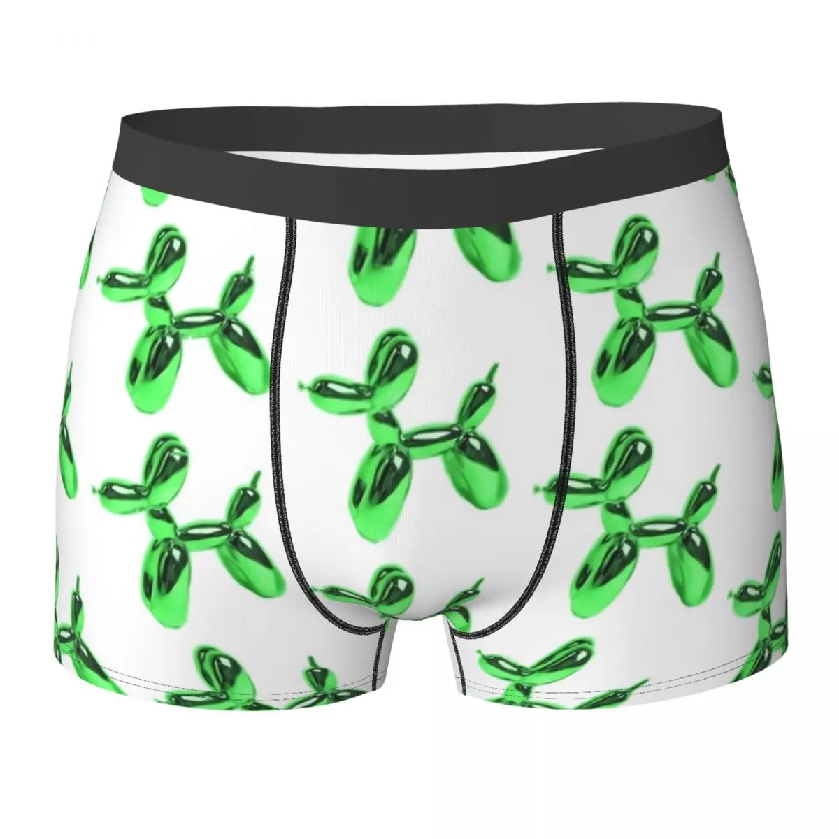 

Зеленый воздушный шар, нижнее белье для собак, модные мужские трусы с кавайным принтом, сексуальные шорты, трусы, подарок на день рождения