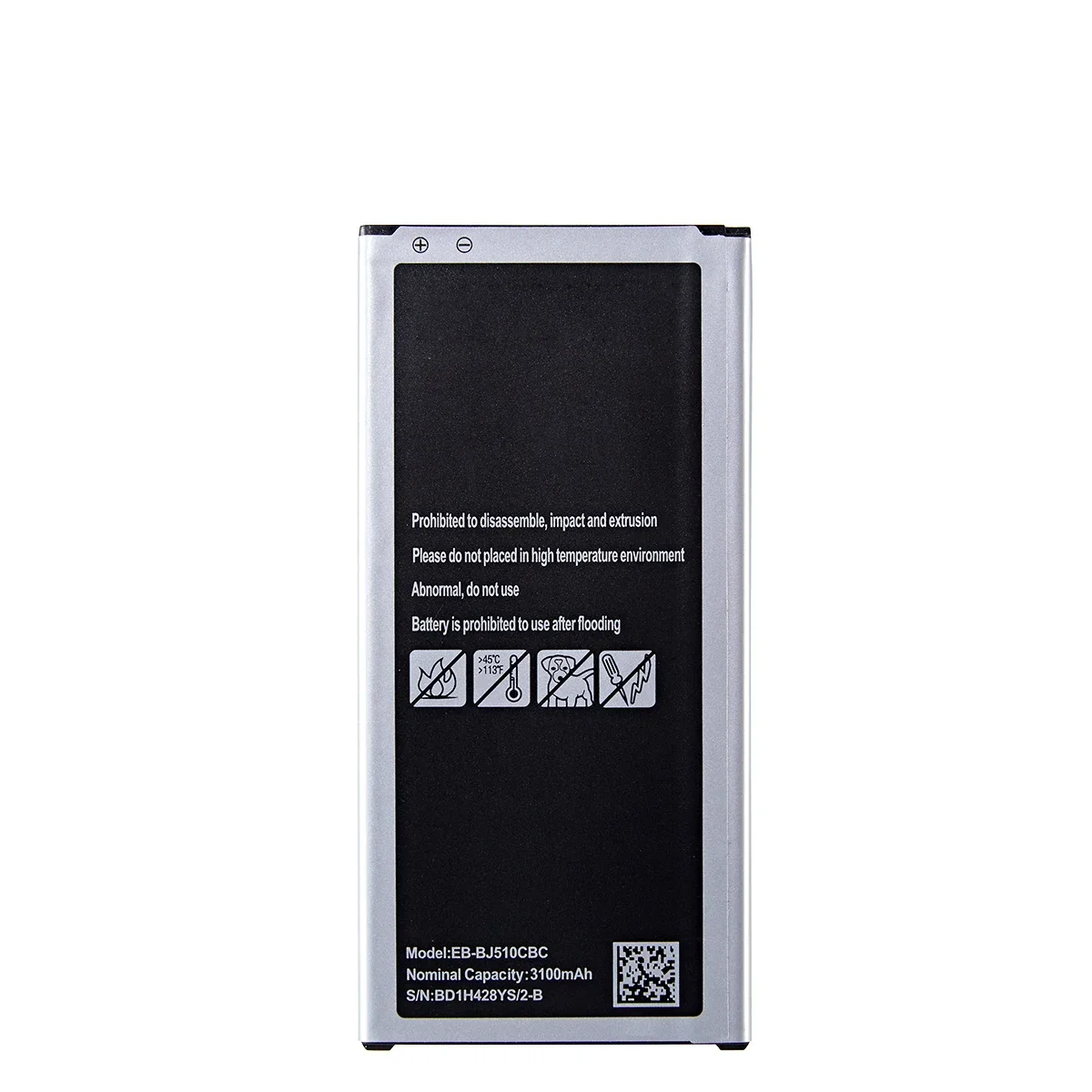 Bateria para samsung galaxy j5 edição 2016 j510 j510fn j510f j5108 j5109, 3100mah, novo