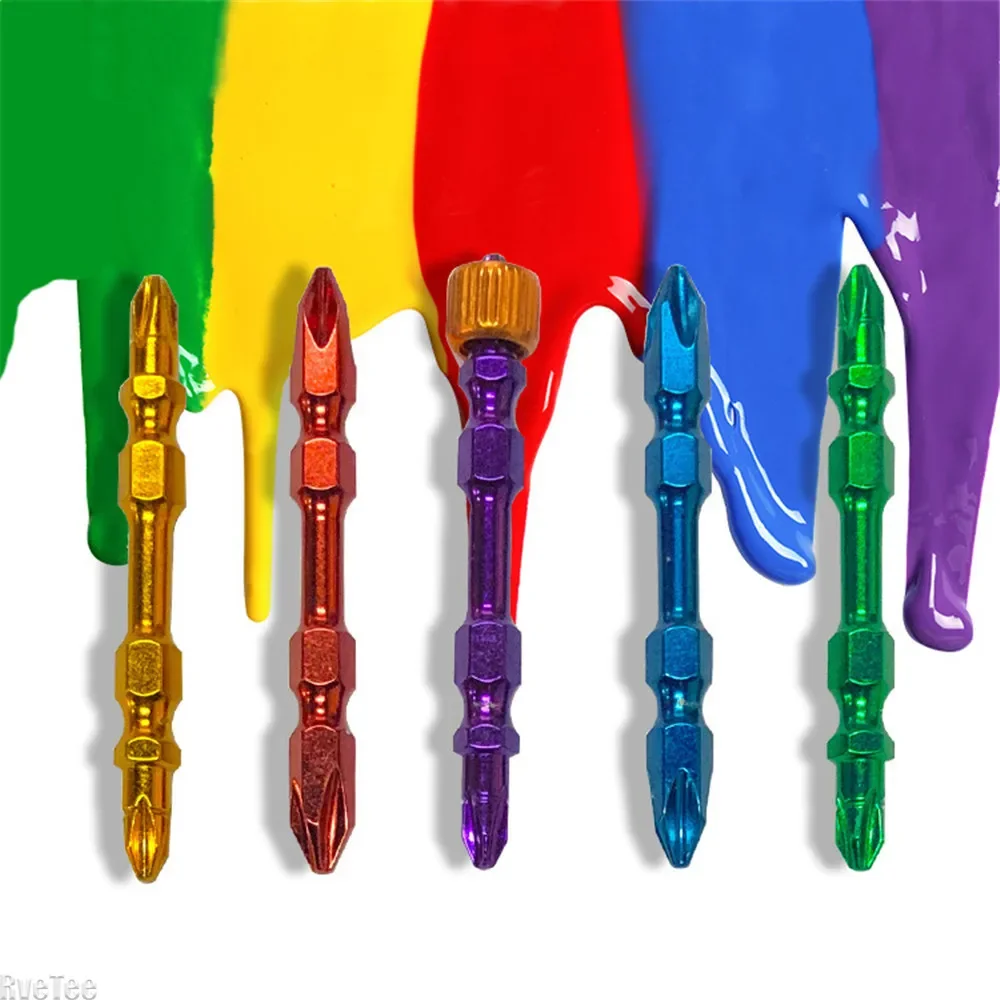 10PCS Alloy Steel Screwdriver Head Tool Bits for Strong Magnet Precision Multifunctional Professional Work Tools Screwdriver