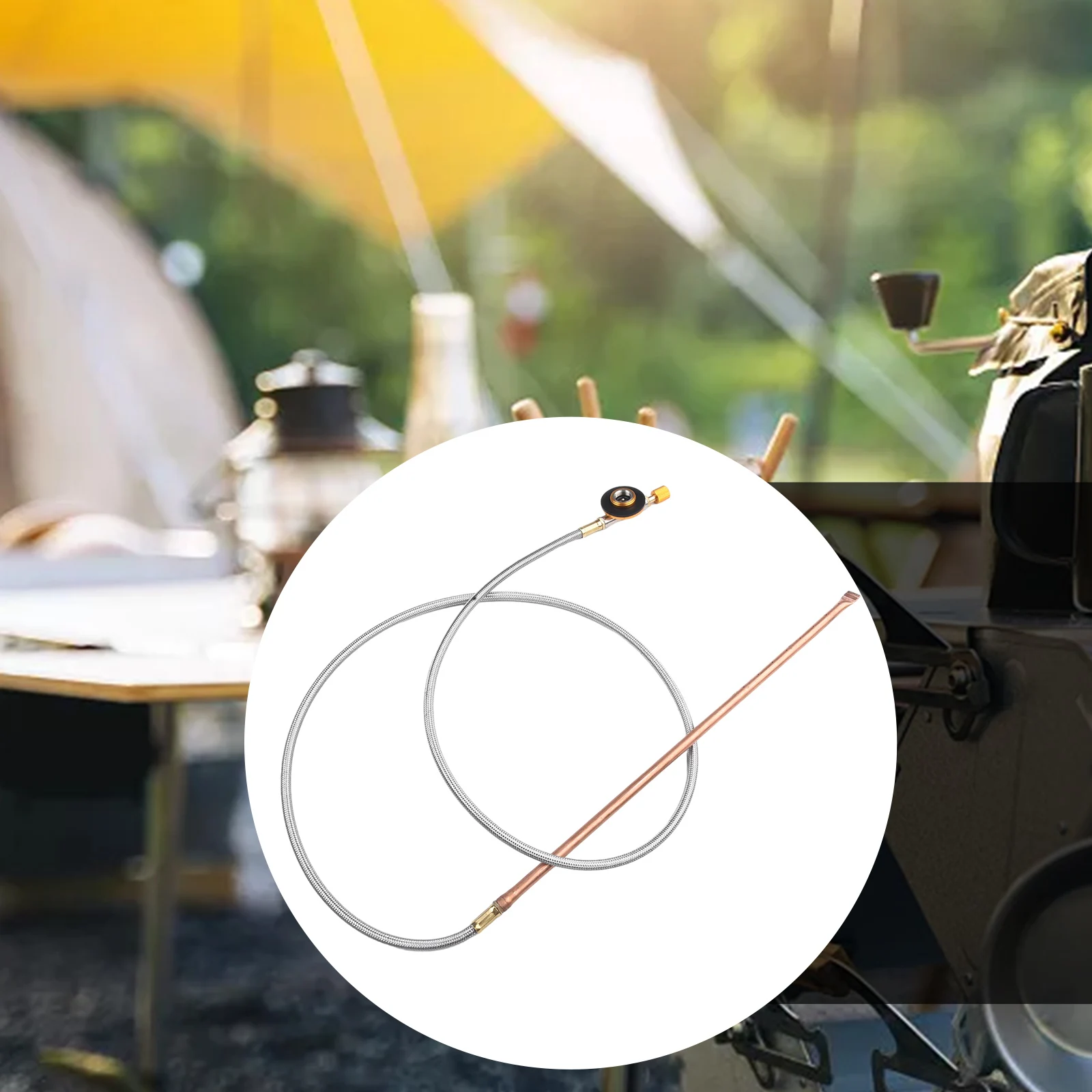 

Gas Appliance Fires Starter Aluminum Alloy+copper Flexible Hose For Cooking Picnic BBQ Lightweight Multi-Purpose