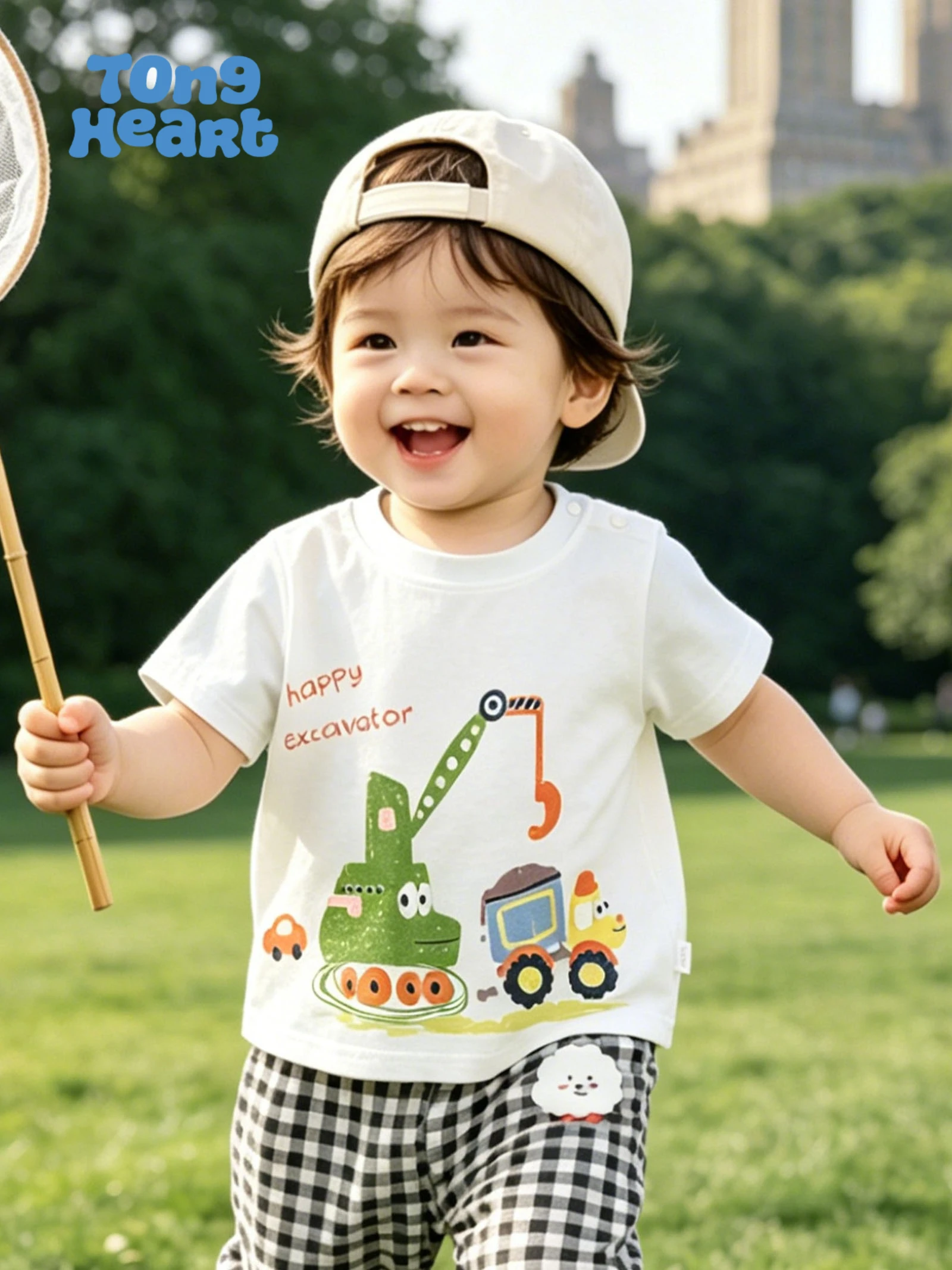 Baby short-sleeved T-shirt - Summer Lightweight Style 2026 New Product - Baby Summer Outfit - Children's Clothing - Children's T