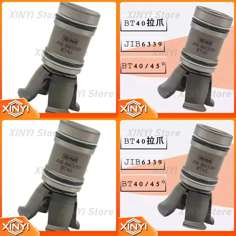 for SM Four Petal Claw Pulling Claw BT40 45 Degree 90 Degree BT50 45 Degree Internal Thread CNC Machine Tool Holder